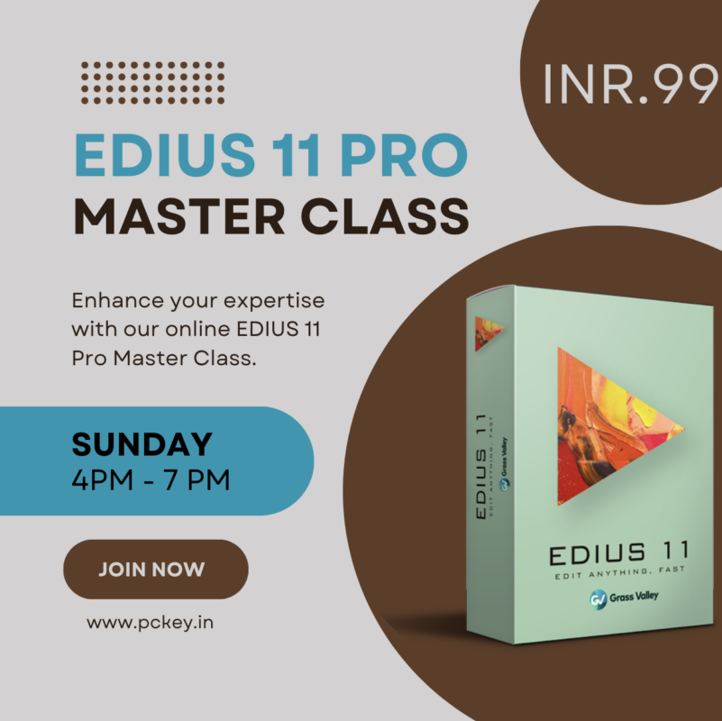EDIUS 11 Pro Master Class